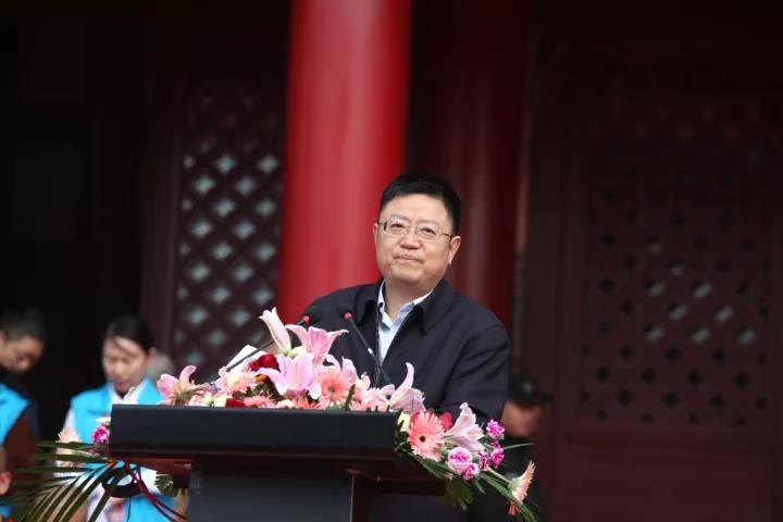 江苏省民族事务委员会副主任,江苏省宗教事务局副局长周伟文发言.