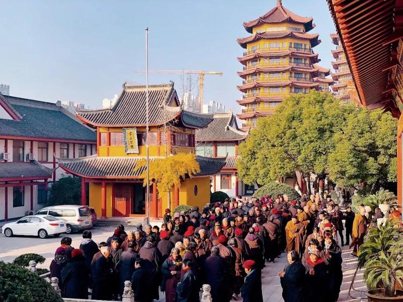 太平禅寺隆重举行阿弥陀佛圣诞日消灾祈福法会 - 南通佛教网