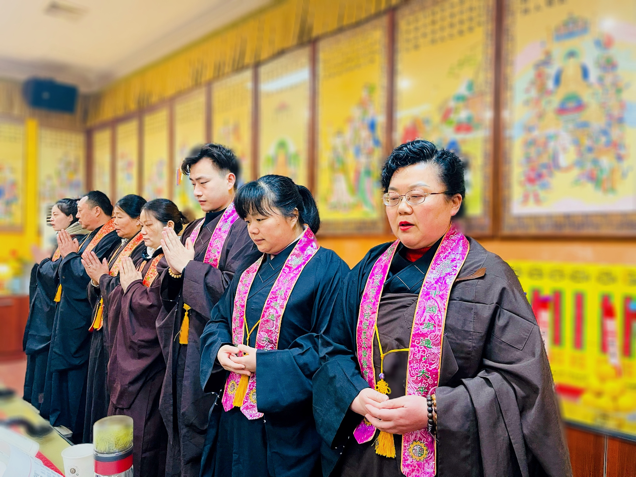 清明水陆第五日悲济群生普同受利